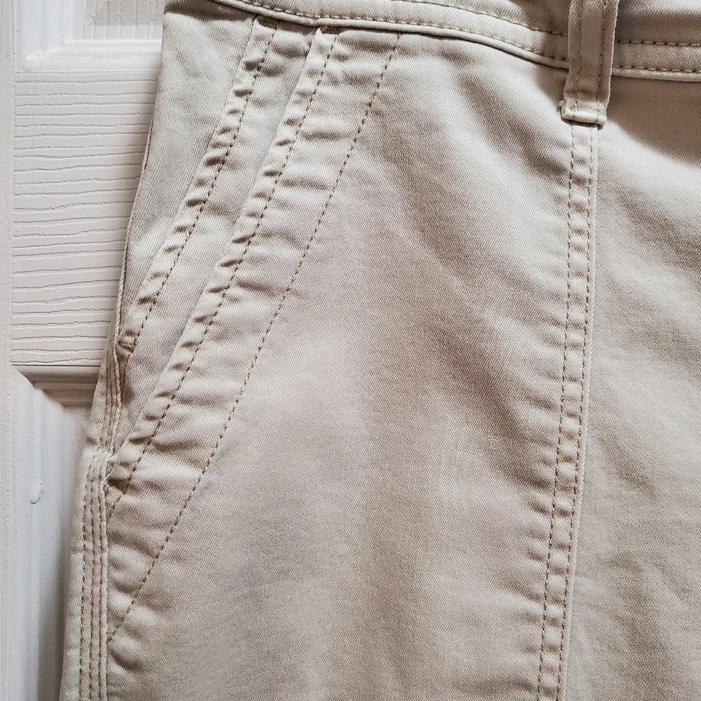 Lila Ryan Chino pants, Size 14, Stone color - Picture 5 of 8